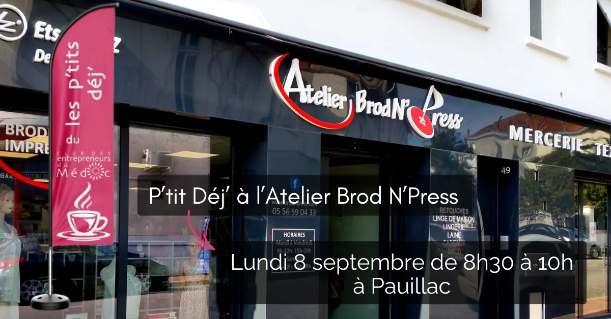 P'tit Déj : À l’Atelier Brod’N Press de Saint-Estèphe